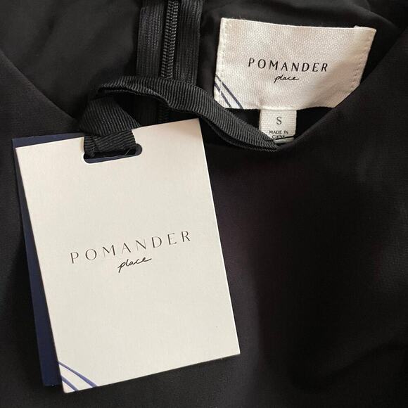 Pomander Place Black Lillith Dress Lace Maxi Size Small NEW - Picture 9 of 11